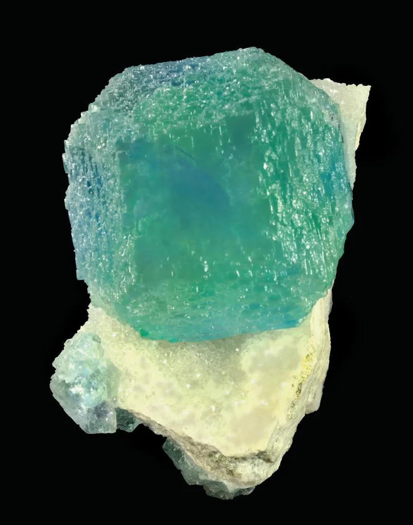 Fluorite from Manaoshan Mine, Dongpo ore field, Yizhang Co., Chenzhou, Hunan, China image