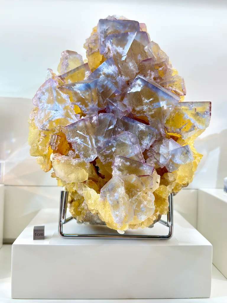 Fluorite from M.F. Oxford Mine #7, Hardin County, Illinois, USA image