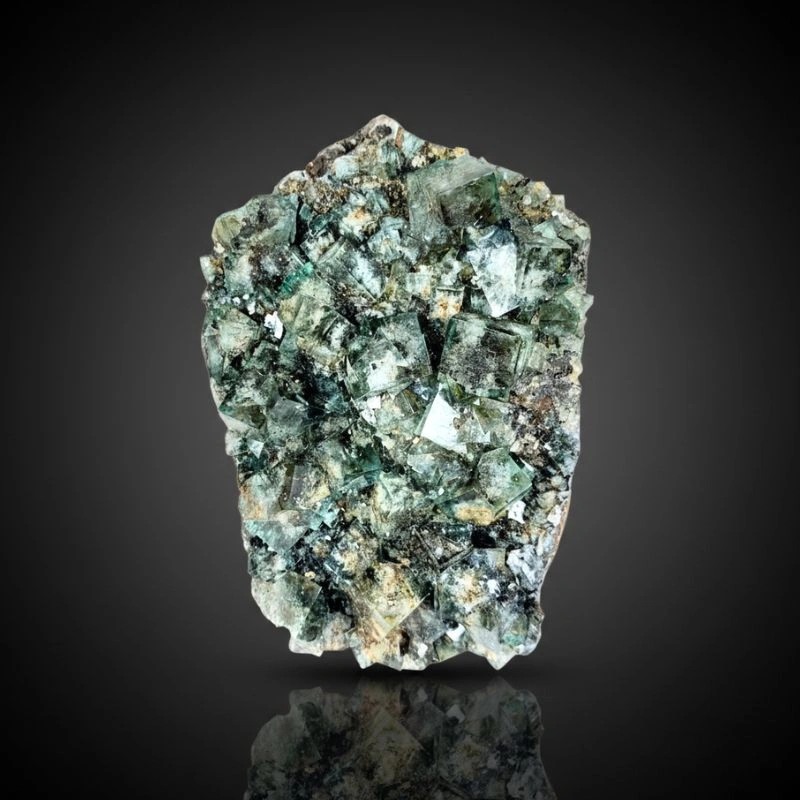Fluorite from Milky Way Pocket, Diana Maria Mine, Rogerley Quarry, County Durham, England, UK image