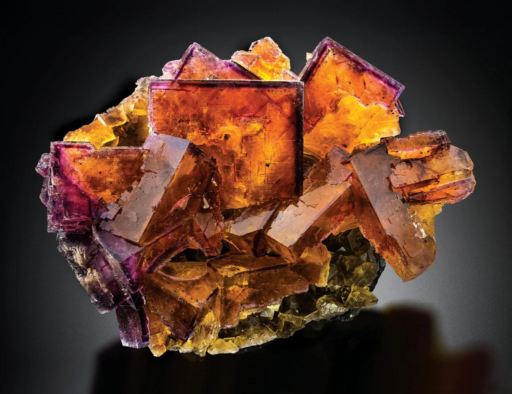 Fluorite from Minerva No. 1 Mine, Hardin County, Illinois, USA image