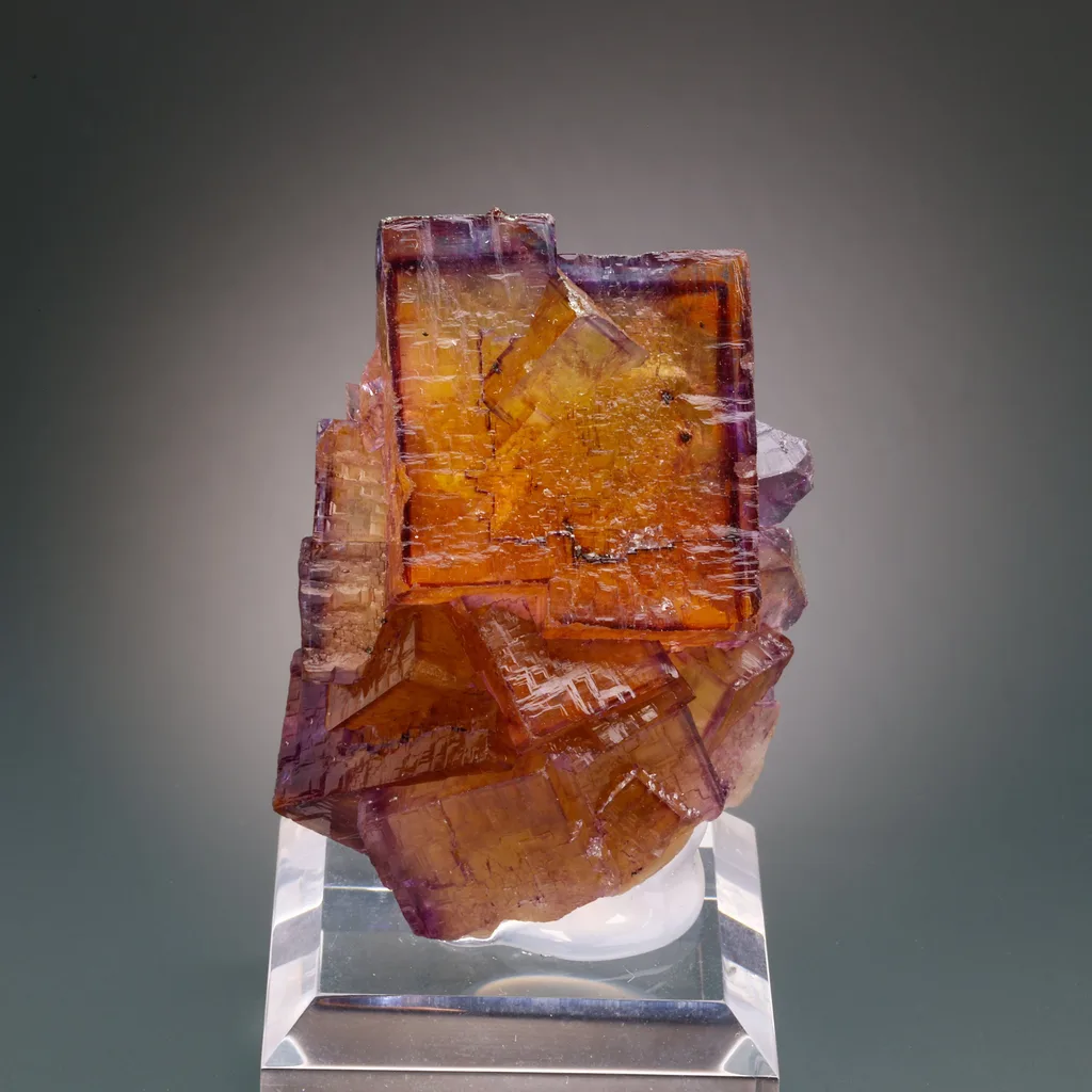 Fluorite from Minerva No. 1 Mine, Hardin County, Illinois, USA image