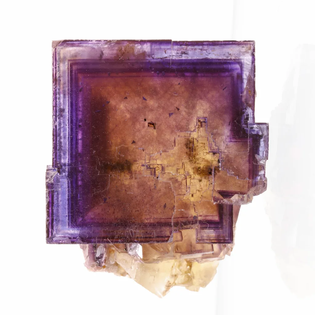 Fluorite from Minerva No. 1 Mine, Hardin County, Illinois, USA image