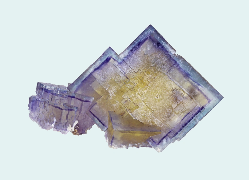 Fluorite from Minerva No. 1 Mine, Hardin County, Illinois, USA image