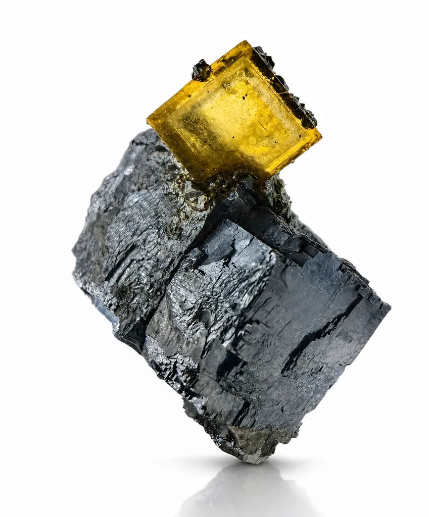 Fluorite from Morocco, Drâa-Tafilalet Region, Midelt Province, Mibladen Mining District, Aouli image