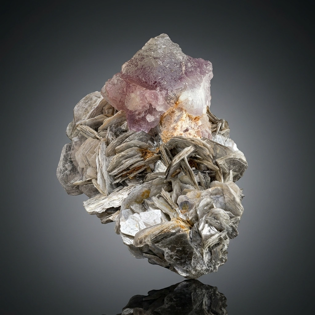 Fluorite from Nagar, Nagar District, Gilgit-Baltistan, Pakistan image