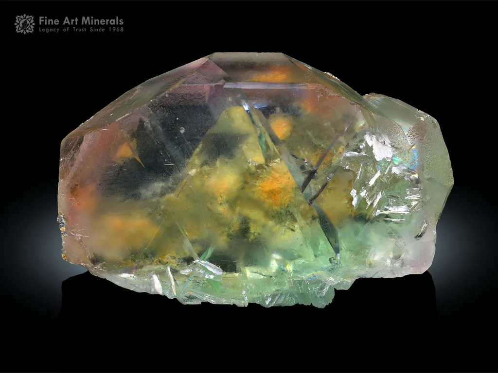 Fluorite from Nagar Valley Pakistan image