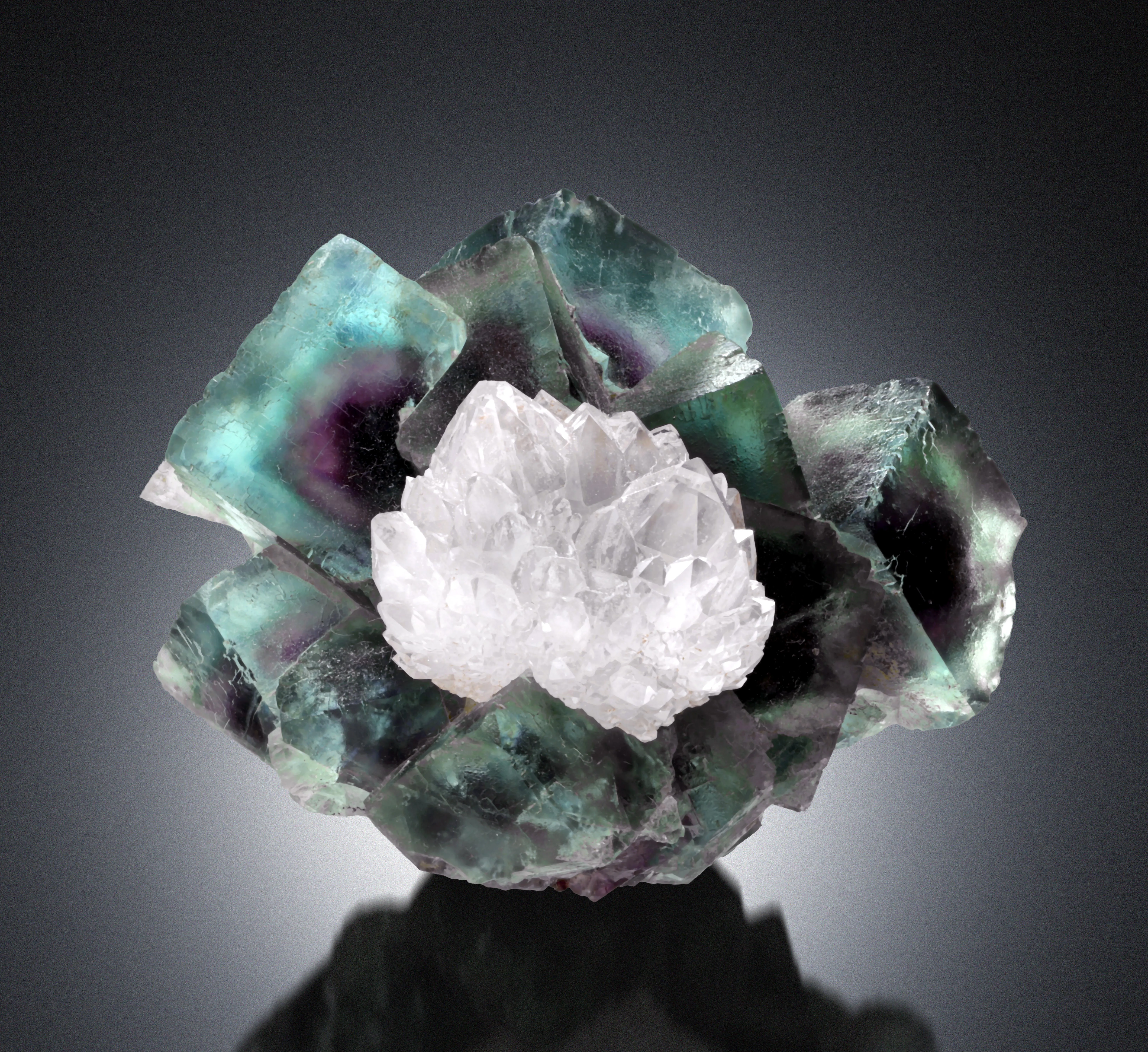 Fluorite from Namibia, Otjozondjupa Region, Otjiwarongo Constituency, Okorusu Mine - image 1