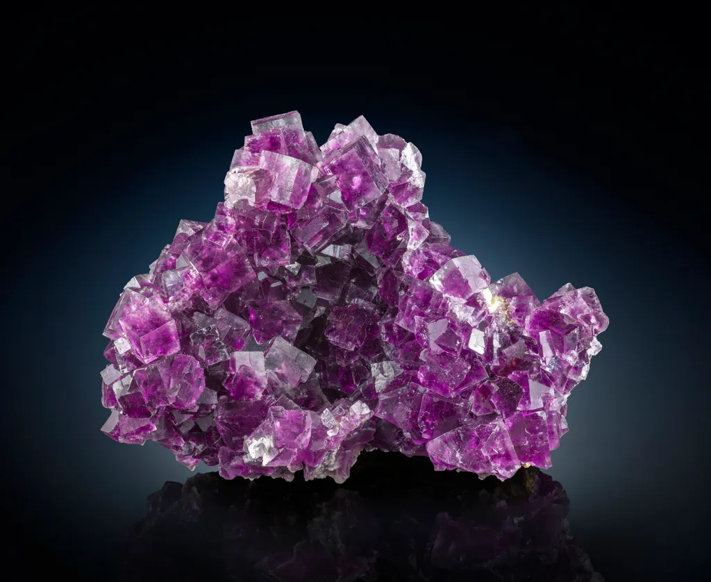 Fluorite from Namibia, Otjozondjupa Region, Otjiwarongo Constituency, Okorusu Mine image
