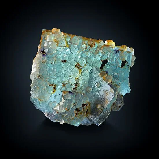 Fluorite from Niederschlag, Saxony, Germany image