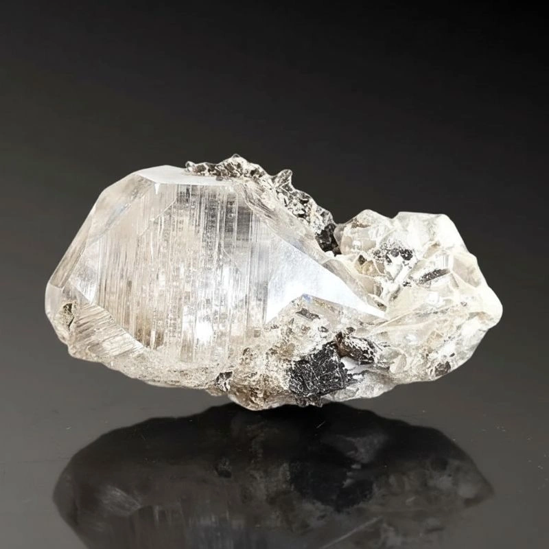 Fluorite from Nikolaevskiy Mine, Dalnegorsk, Dalnegorsk Urban District, Primorsky Krai, Russia image