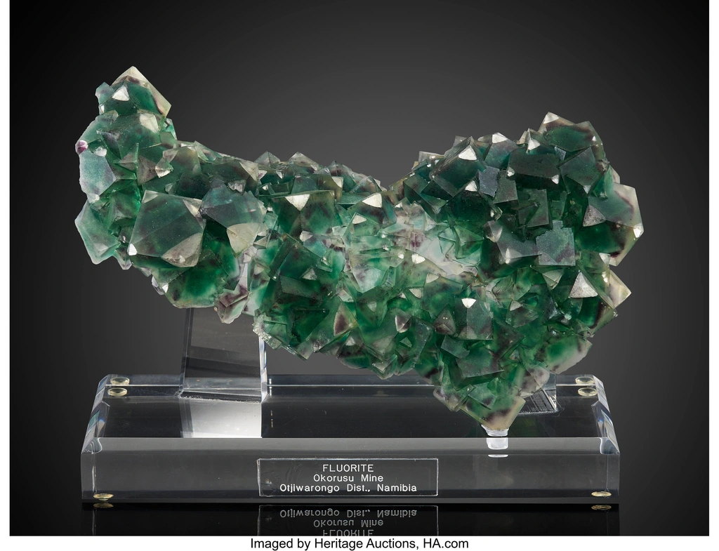 Fluorite from Okorusu Mine, Otjiwarongo Constituency, Otjozondjupa Region, Namibia image