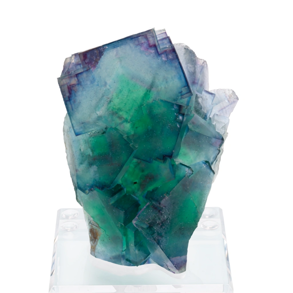 Fluorite from Okorusu Mine, Otjiwarongo Constituency, Otjozondjupa Region, Namibia image