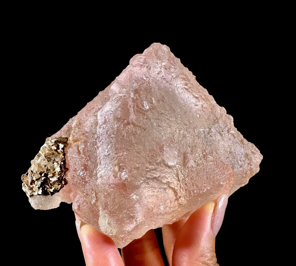 Fluorite from Pakistan, Gilgit-Baltistan, Nagar District, Chumar Bakhoor image