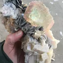 Fluorite from Pakistan, Gilgit-Baltistan, Nagar District, Chumar Bakhoor - image 3