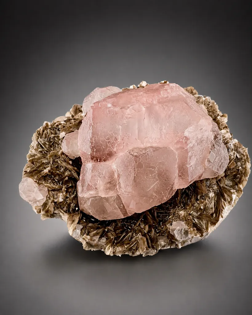 Fluorite from Pakistan, Gilgit-Baltistan, Nagar District, Chumar Bakhoor - image 4