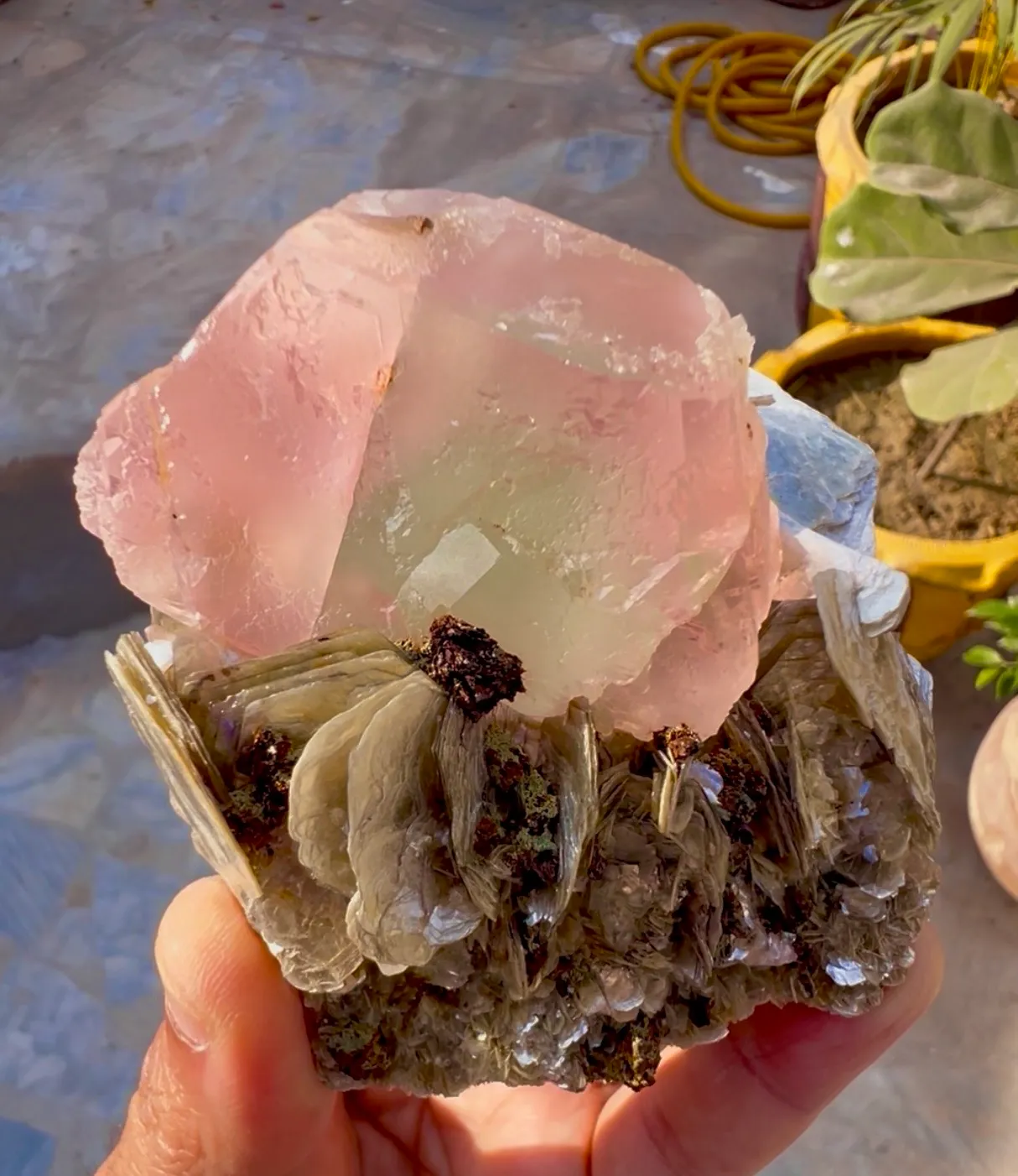 Fluorite from Pakistan, Gilgit-Baltistan, Nagar District, Chumar Bakhoor - image 4