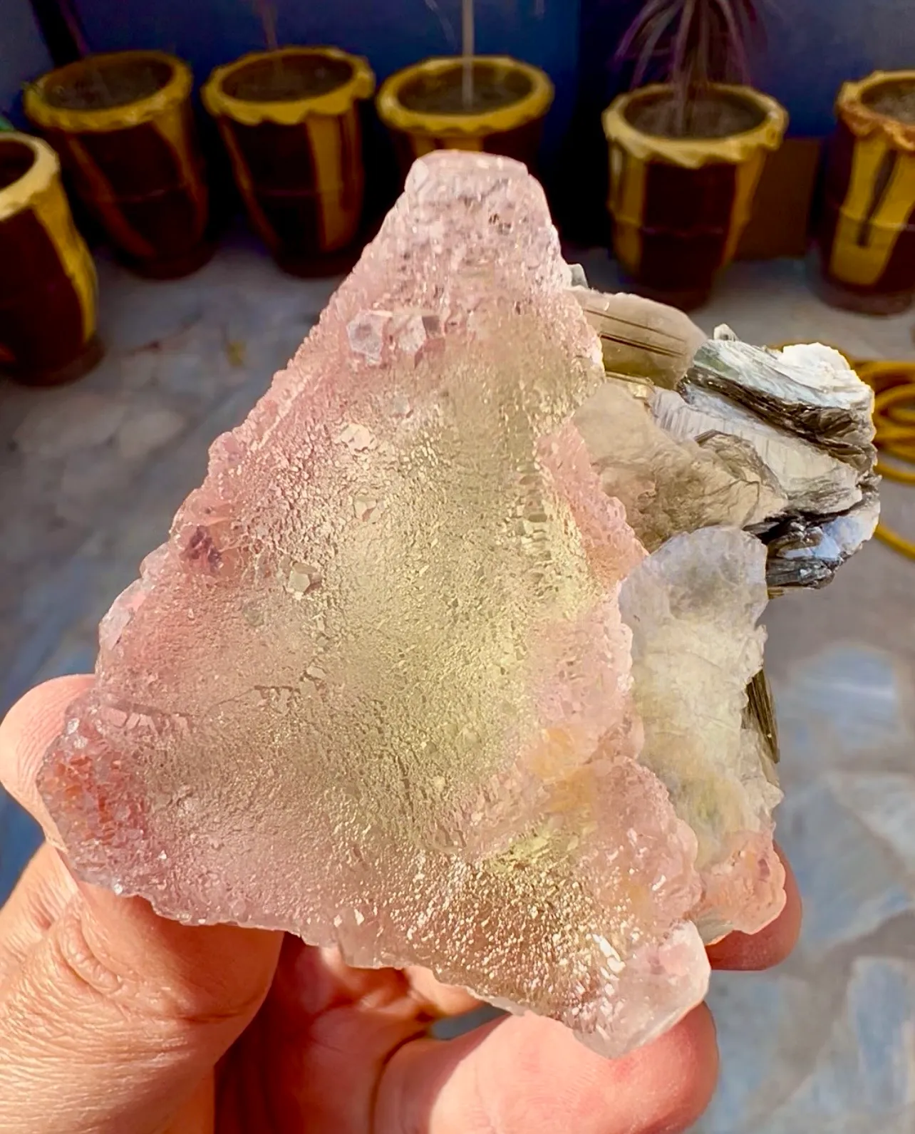 Fluorite from Pakistan, Gilgit-Baltistan, Nagar District, Chumar Bakhoor - image 3