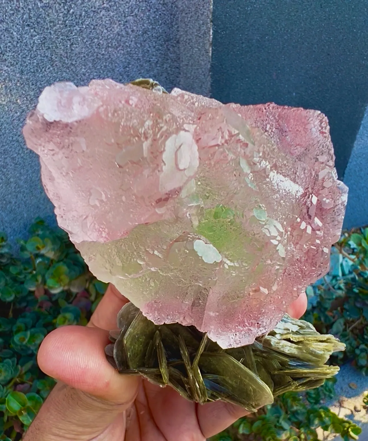 Fluorite from Pakistan, Gilgit-Baltistan, Nagar District, Chumar Bakhoor - image 1