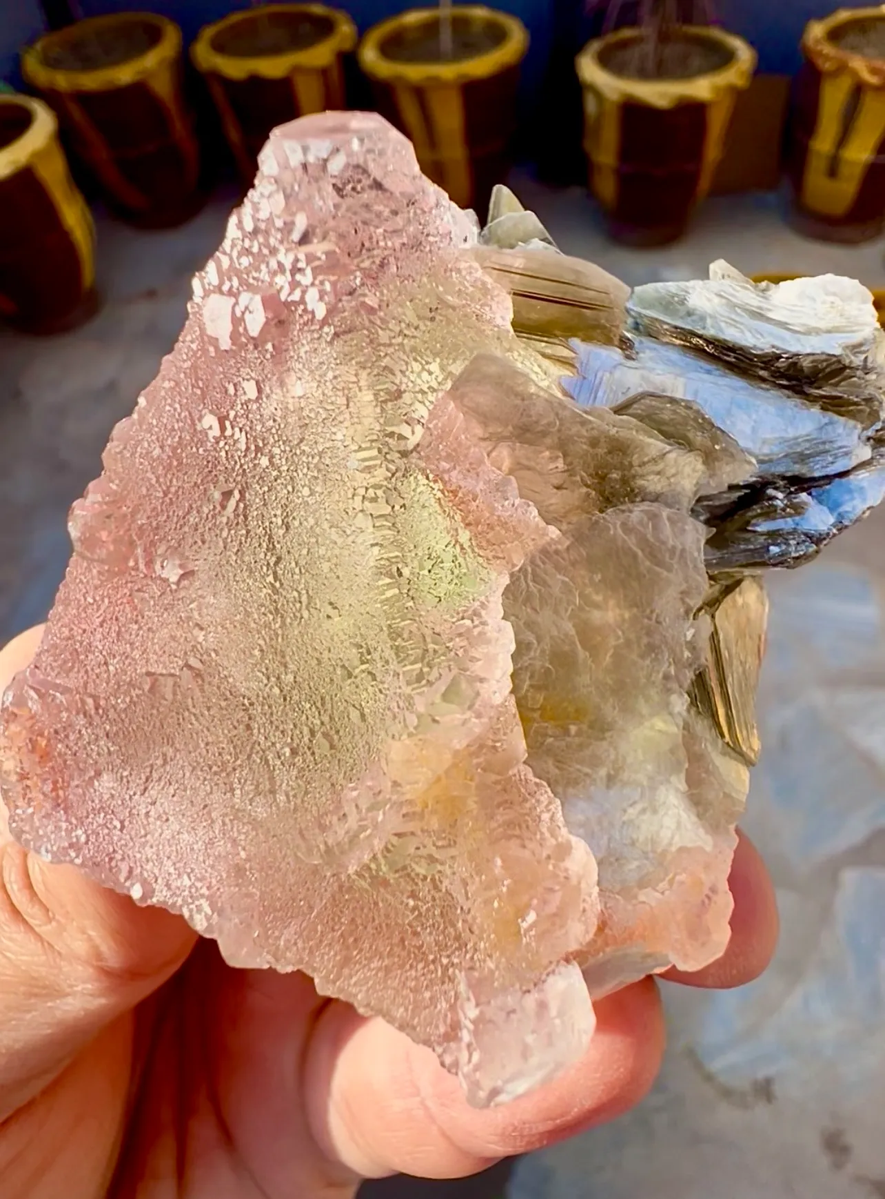 Fluorite from Pakistan, Gilgit-Baltistan, Nagar District, Chumar Bakhoor - image 4