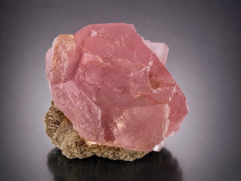 Fluorite from Pakistan, Gilgit-Baltistan, Nagar District, Chumar Bakhoor image
