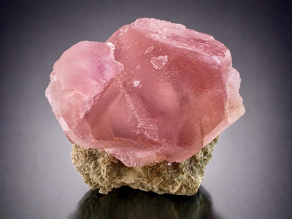 Fluorite from Pakistan, Gilgit-Baltistan, Nagar District, Chumar Bakhoor - image 2