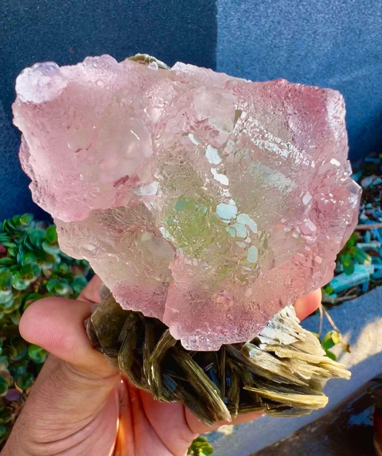 Fluorite from Pakistan, Gilgit-Baltistan, Nagar District, Chumar Bakhoor - image 3