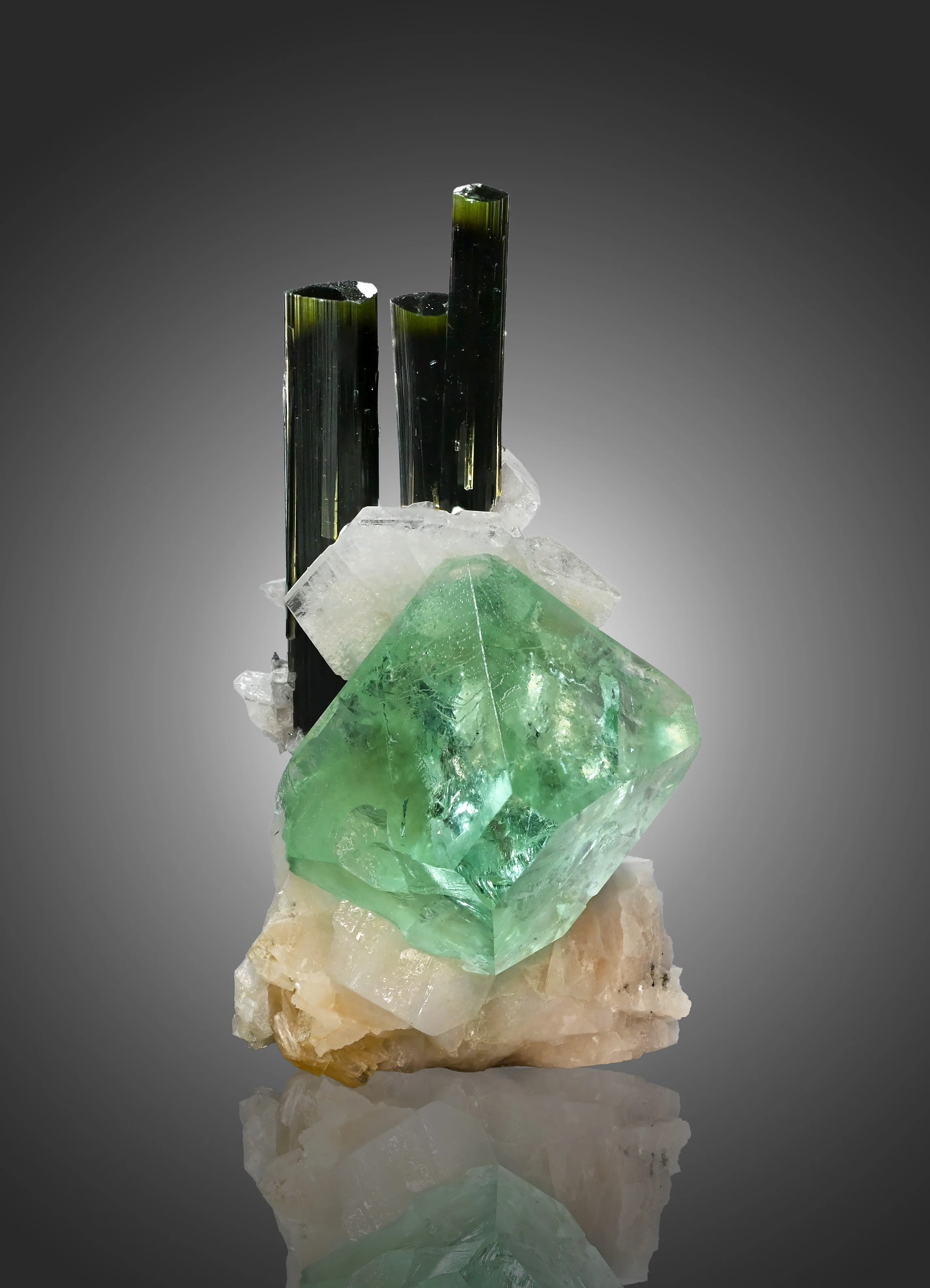 Fluorite from Pakistan, Gilgit-Baltistan, Roundu District, Haramosh Mts., Stak Nala - image 1
