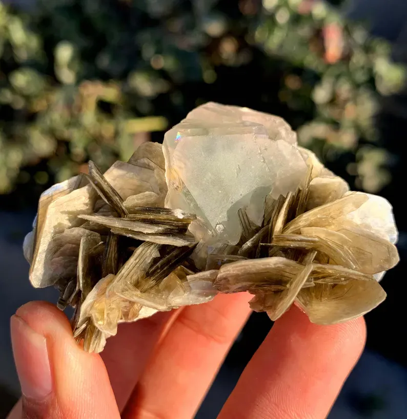 Fluorite from Pakistan, Gilgit-Baltistan, Skardu District, Shigar Valley image