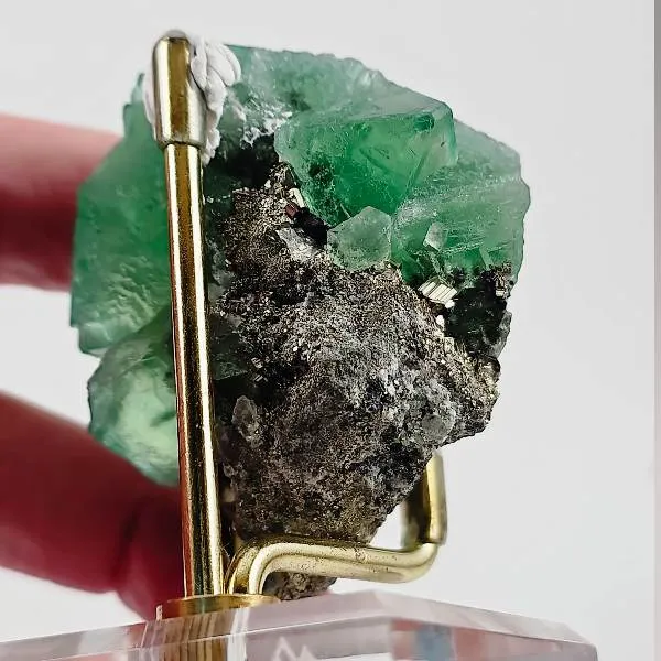 Fluorite from Peru, Pasco, Cerro de Pasco - image 6