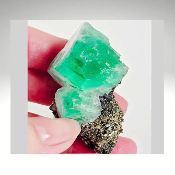 Fluorite from Peru, Pasco, Cerro de Pasco image