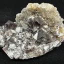Fluorite from Purple Haze pocket, UK, England, County Durham, Rogerley Quarry, Diana Maria Mine - image 1