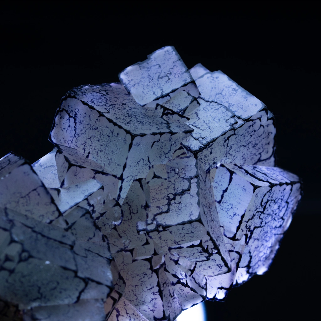 Fluorite from Qinglong Mine, Guizhou, China image