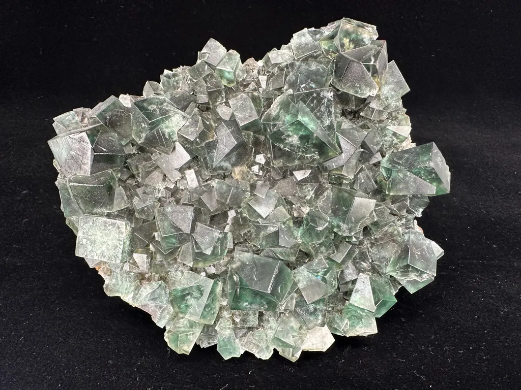 Fluorite from Rainbows End pocket, UK, England, Eastgate, Lady Annabella Mine image