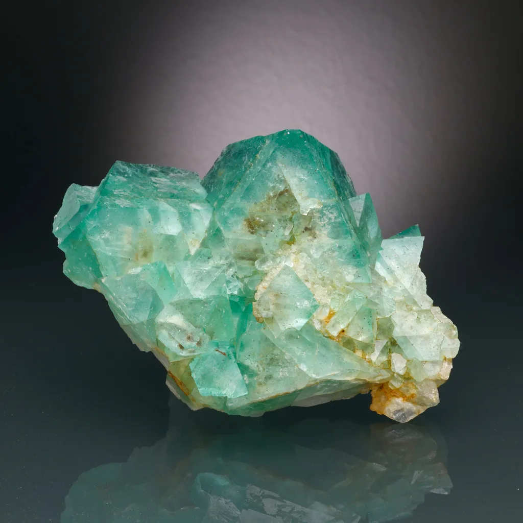 Fluorite from Riemvasmaak, Northern Cape, South Africa image