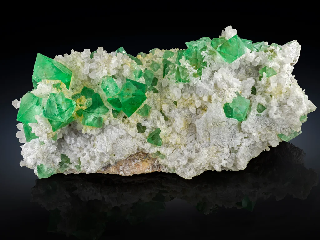Fluorite from Riemvasmaak, Northern Cape, South Africa image