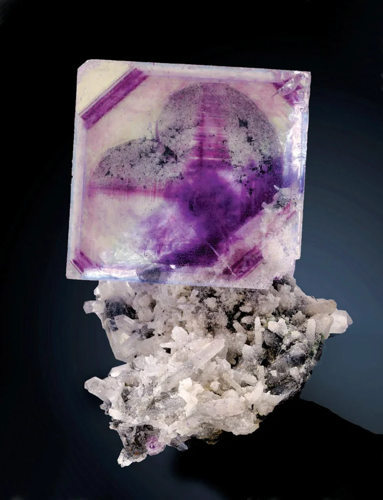 Fluorite from Shangbao Mine, Leiyang Co., Hengyang, Hunan, China image