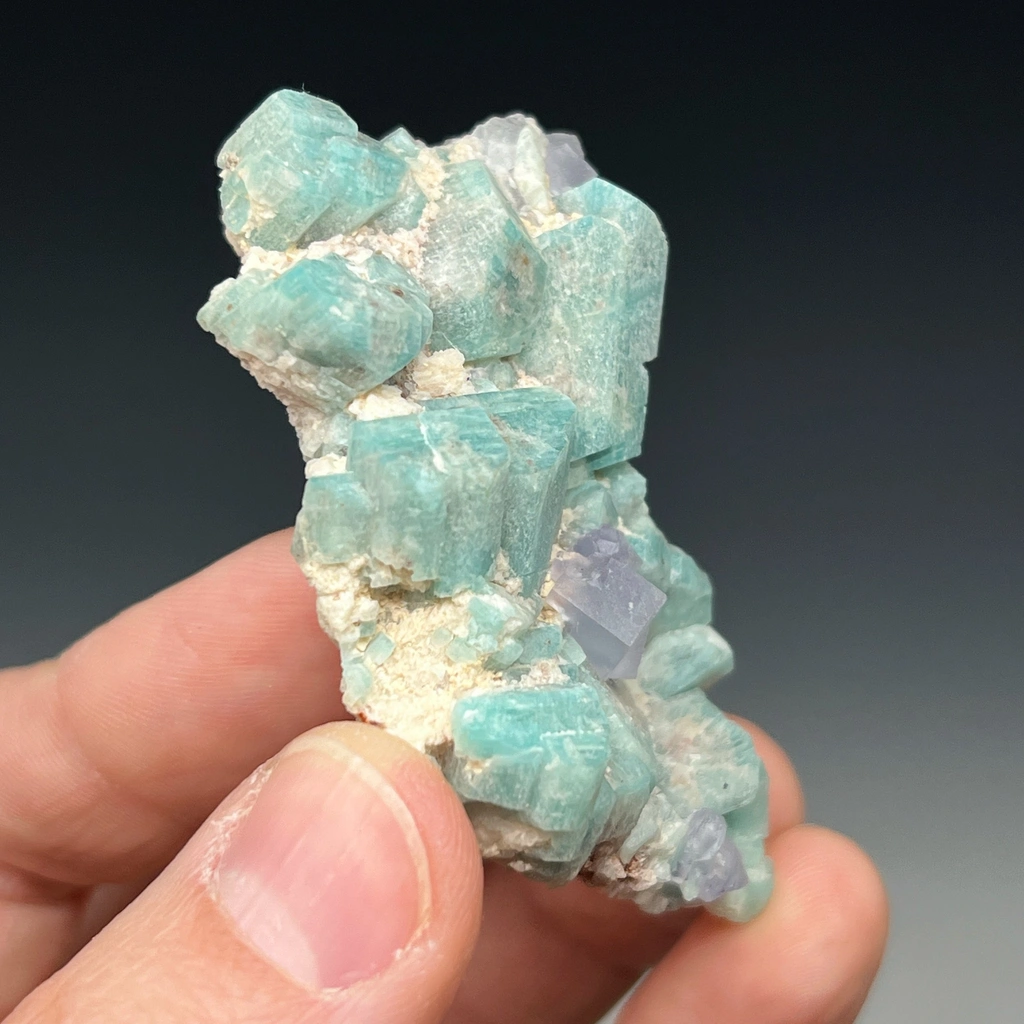 Fluorite from Smoky Hawk claim, Crystal Peak, Teller County, Colorado, USA - image 3