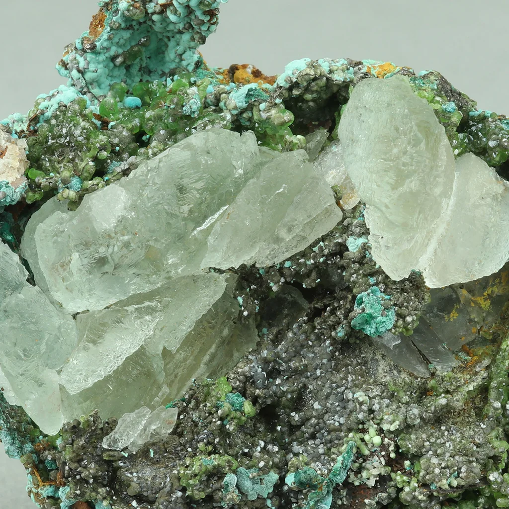 Fluorite from Sounion mine no. 6, Lavrion, Lavrion Mining District, Attica, Greece - image 4