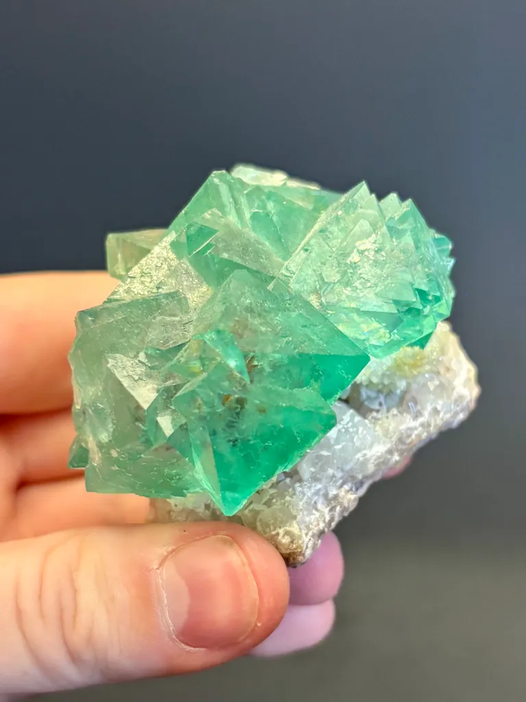 Fluorite from South Africa, Northern Cape, Riemvasmaak - image 2