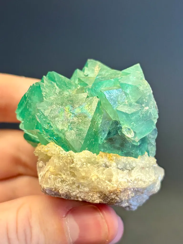 Fluorite from South Africa, Northern Cape, Riemvasmaak - image 4