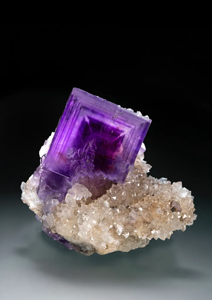 Fluorite from Spain, Asturias, Berbes mining area