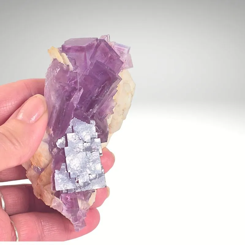 Fluorite from Spain, Asturias, Berbes mining area - image 4
