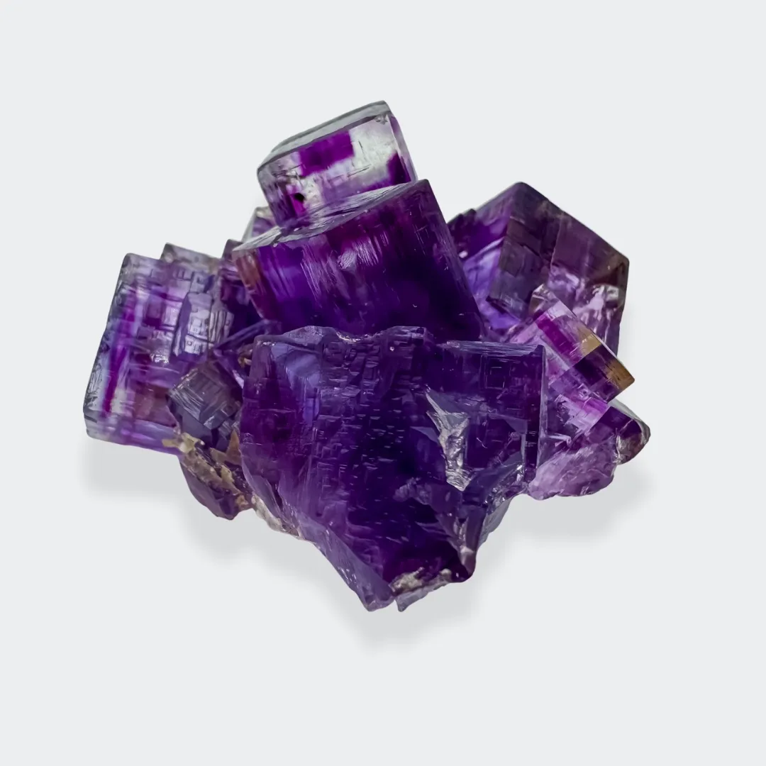 Fluorite from Spain, Asturias, Berbes mining area, Berbes - image 3