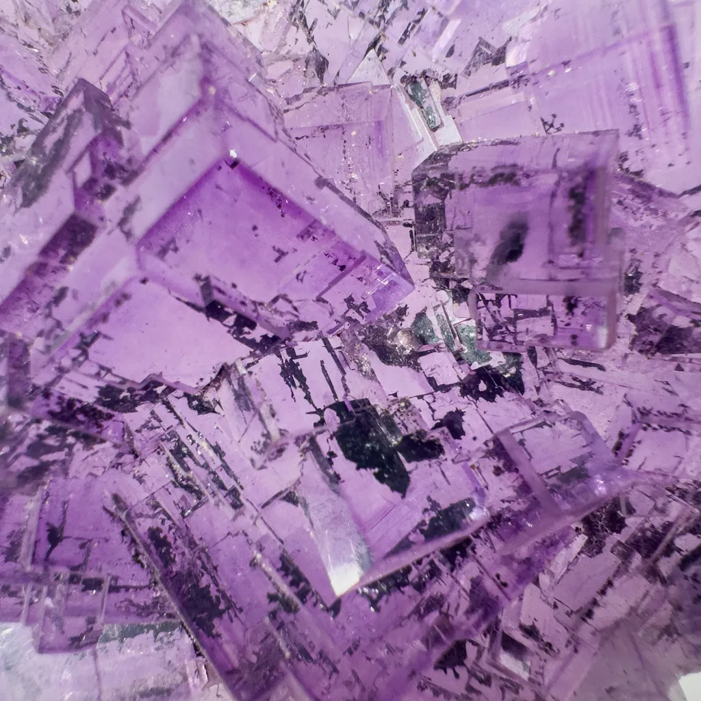 Fluorite from Spain, Asturias, Berbes mining area, Berbes - image 2