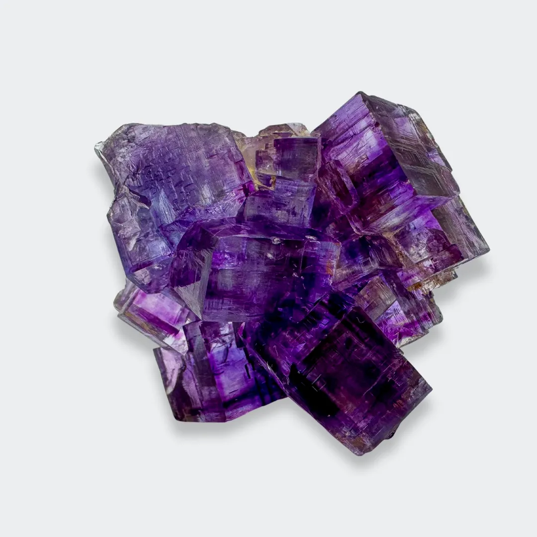 Fluorite from Spain, Asturias, Berbes mining area, Berbes - image 2