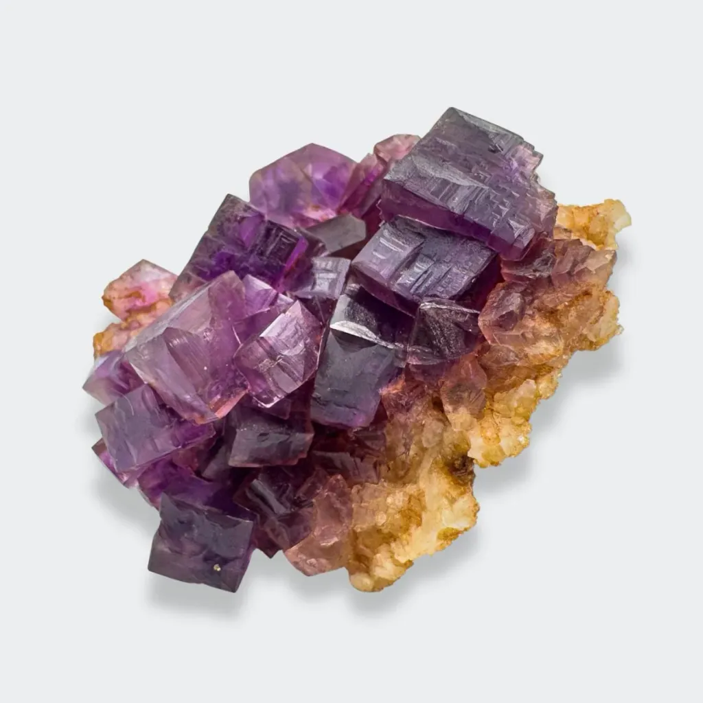 Fluorite from Spain, Asturias, Emilio Mine - image 2