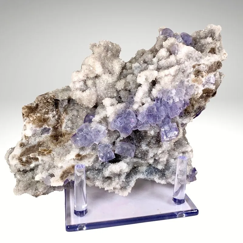 Fluorite from Spain, Asturias, La Viesca Mine - image 2