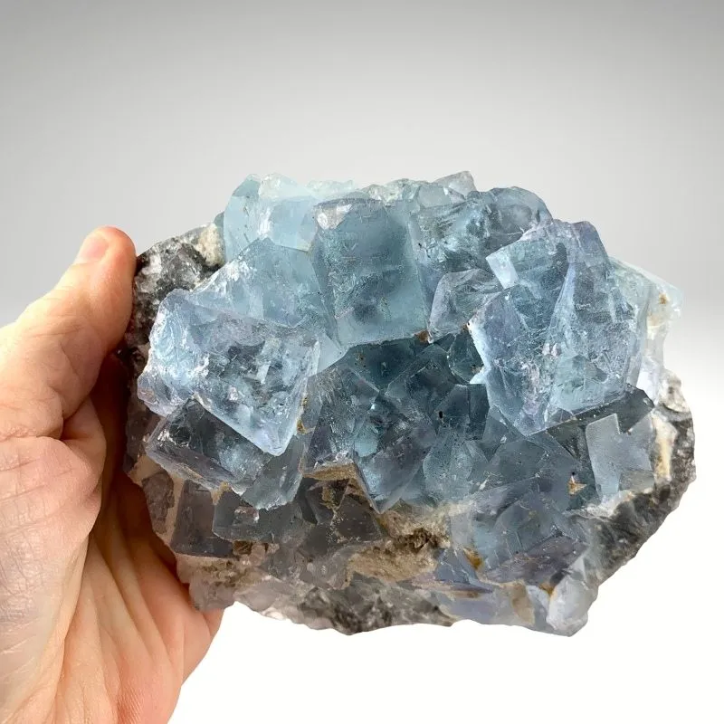 Fluorite from Spain, Asturias, La Viesca Mine - image 4