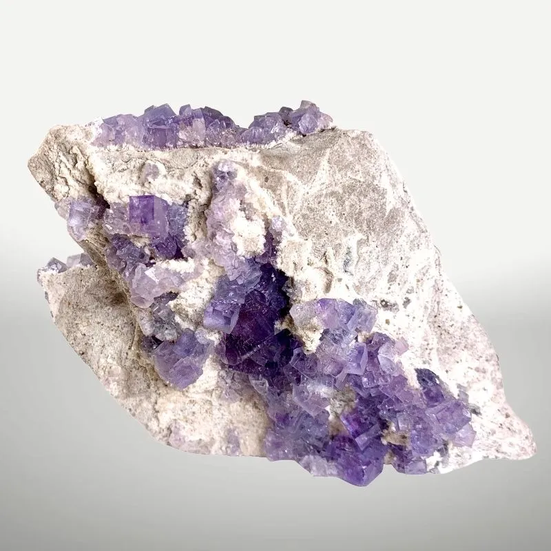 Fluorite from Spain, Asturias, La Viesca Mine - image 2