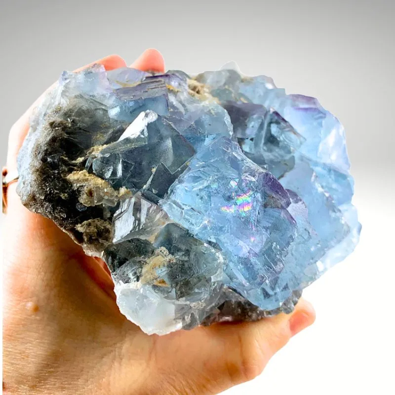 Fluorite from Spain, Asturias, La Viesca Mine - image 2